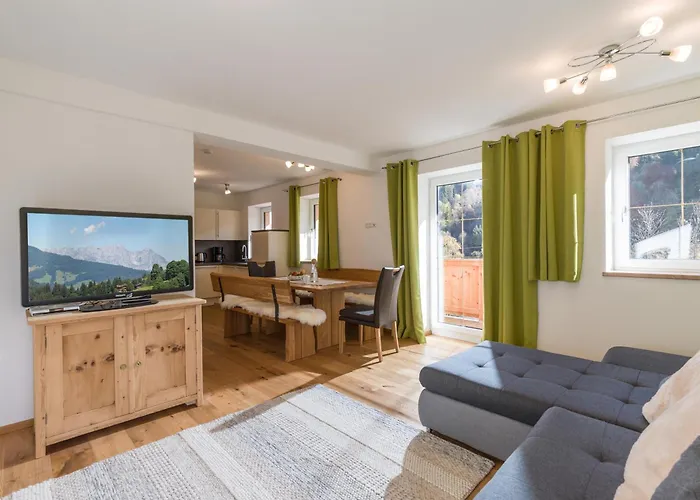 アパート Mauerhof Am Bauernhof キルヒベルク・イン・チロル